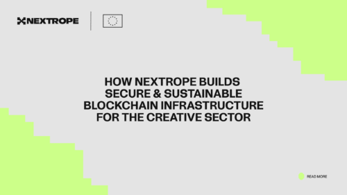 Blockchain for Creators: Secure and Sustainable Infrastructure